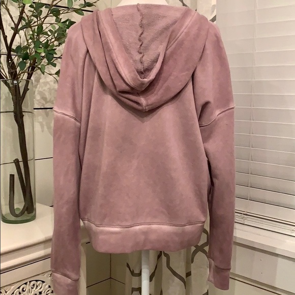 💕Super Cute American Eagle Lace-Up Hoodie - Sz: M - Picture 5 of 8